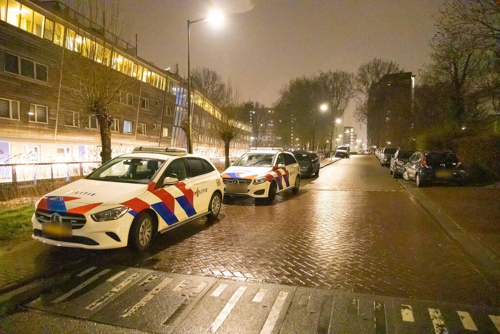 Straat afgezet na explosie