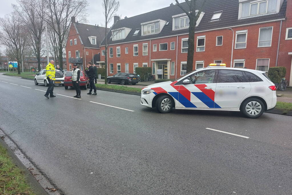 Gewonde bij kop-staart botsing