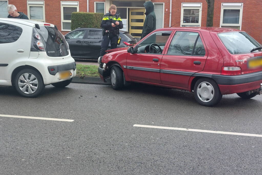 Gewonde bij kop-staart botsing