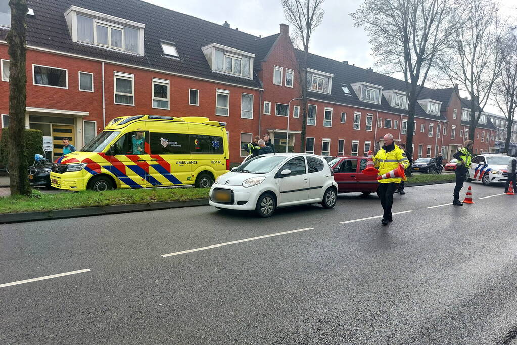 Gewonde bij kop-staart botsing
