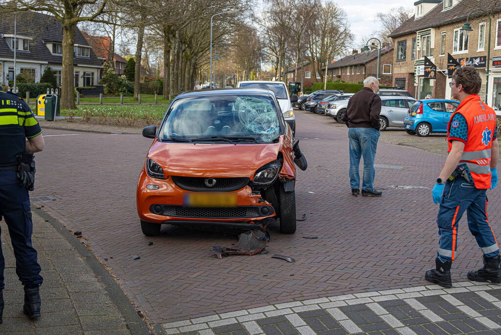 Gewonde bij ongeval tussen automobilist en scooter met twee opzittenden