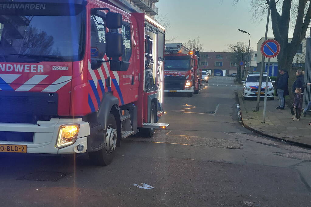 Rookoverlast door barbecue op balkon