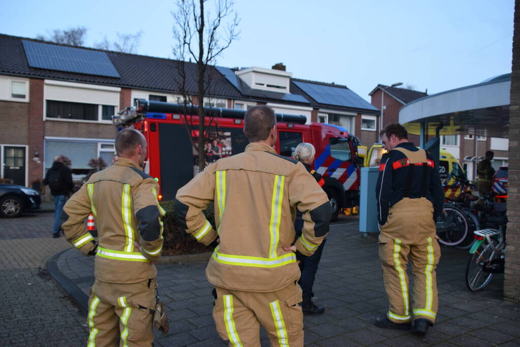 Barbecue ontploft op balkon