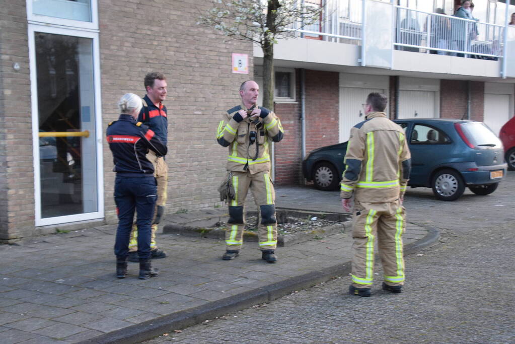 Barbecue ontploft op balkon
