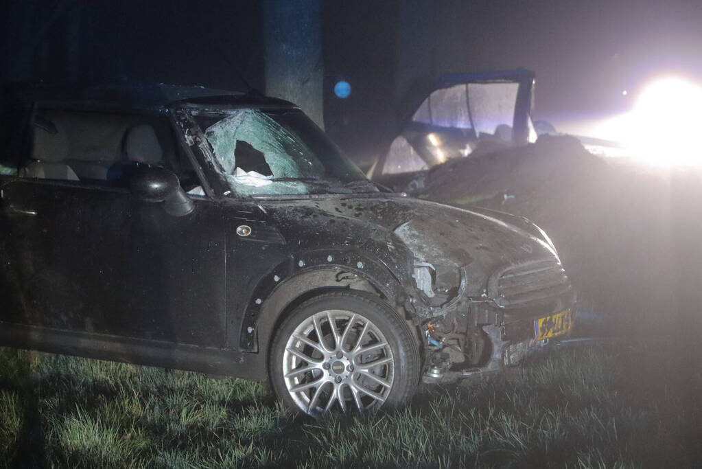 Bestuurster aangehouden na eenzijdig ongeval