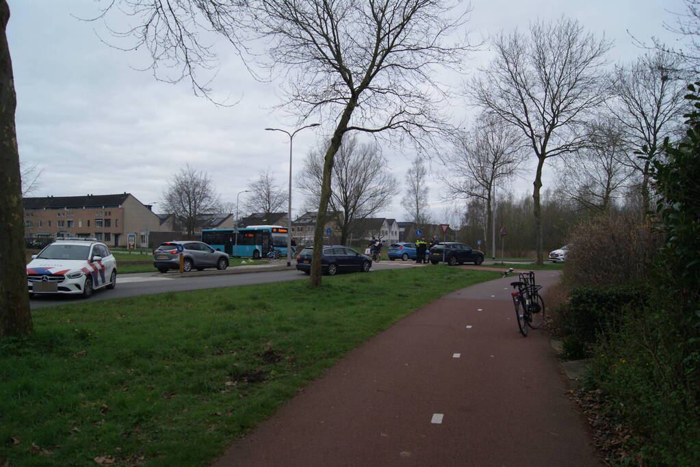 Fietser gewond bij botsing