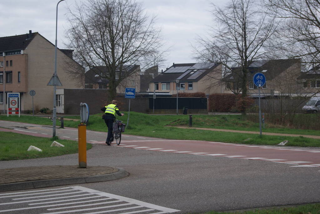 Fietser gewond bij botsing