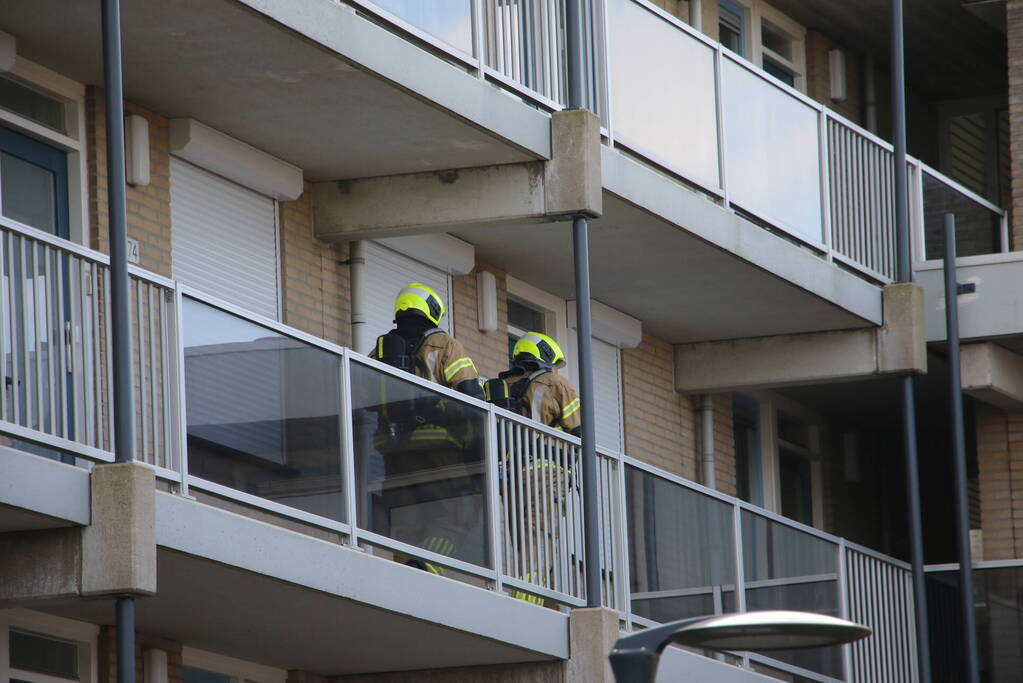 Koolmonoxide-melder gaat af in woning