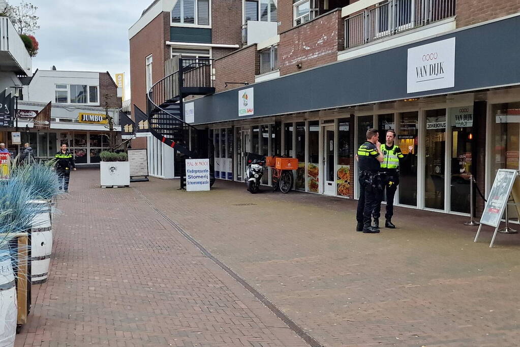 Gewapende overval op opticien