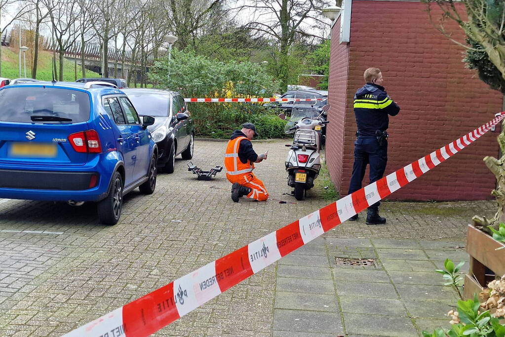Vluchtscooter overval mogelijk gevonden