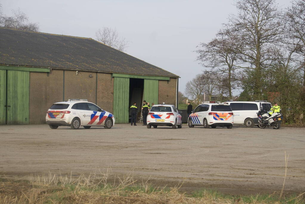 Aanhoudingen na aantreffen actief drugslab