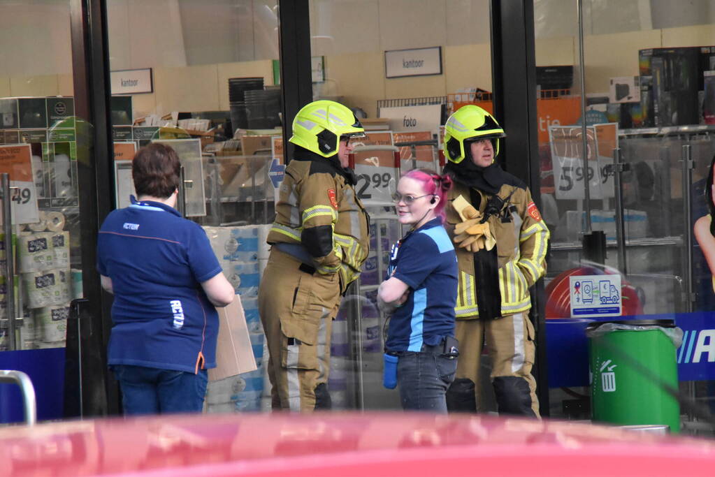 Action ontruimd na gaslucht