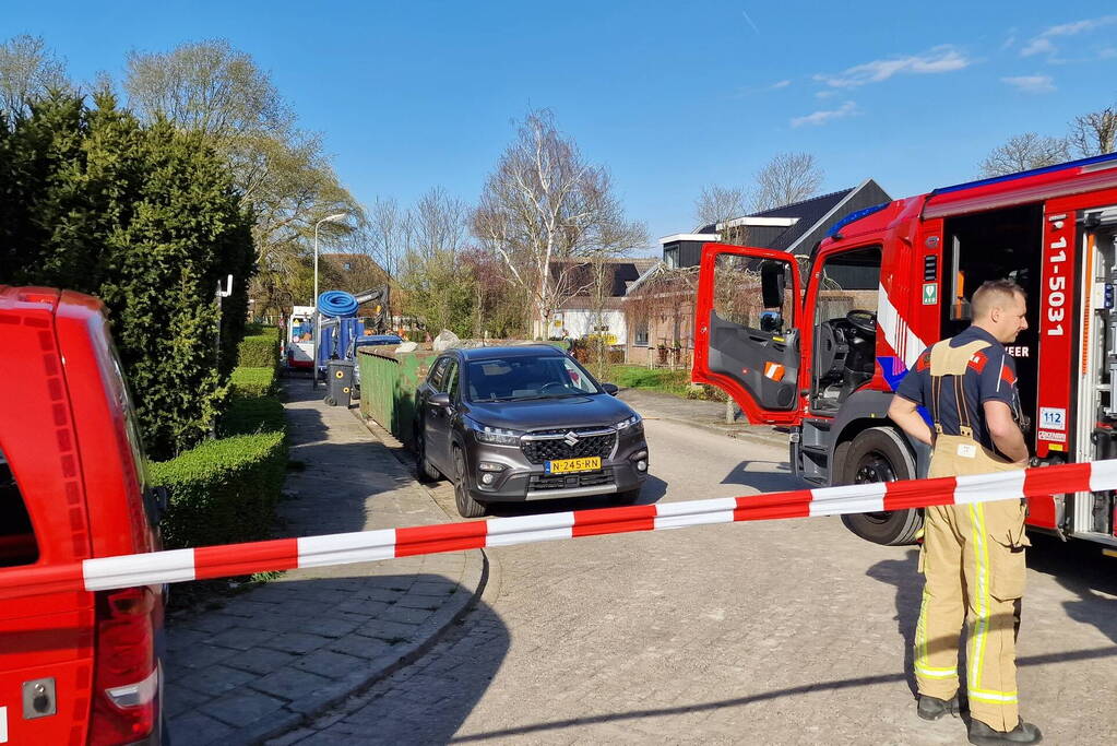 Woningen ontruimd vanwege gaslekkage