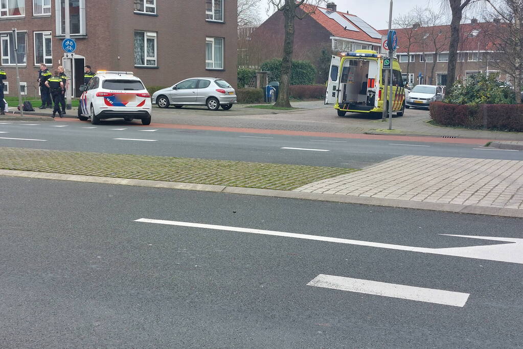 Fietser gewond bij aanrijding