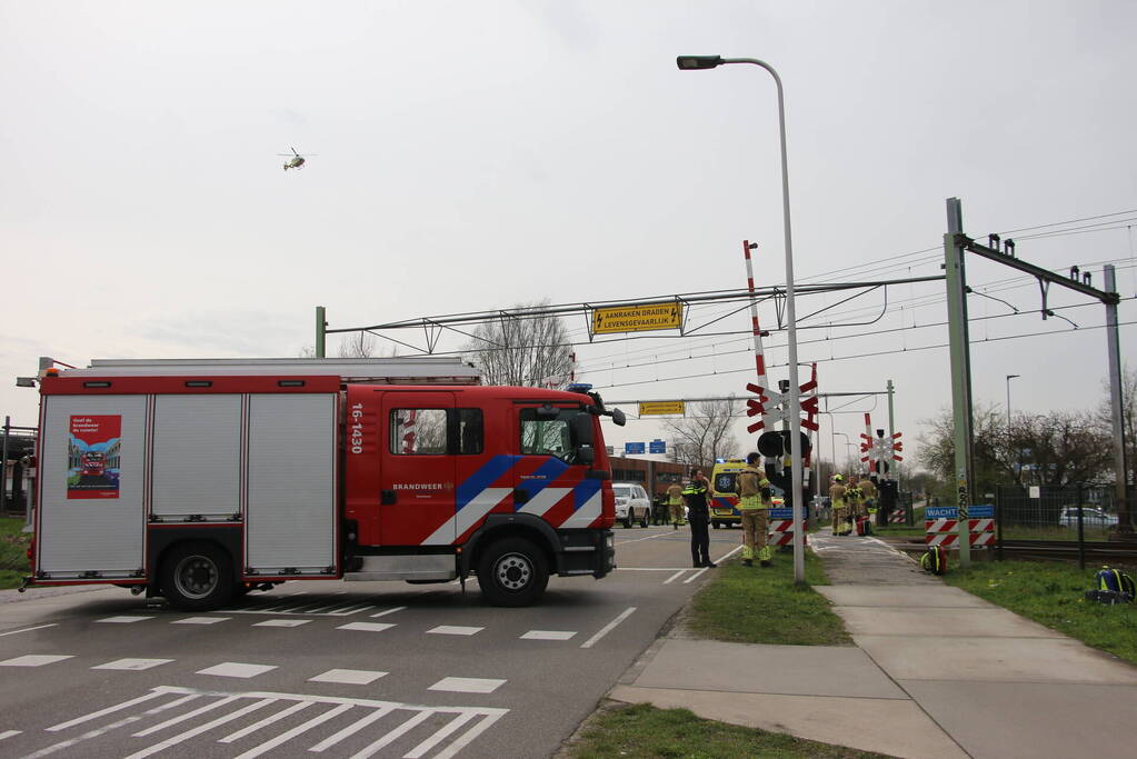 Geen treinverkeer door aanrijding met persoon