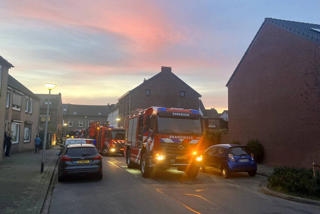 Brandweer ingezet voor schoorsteenbrand