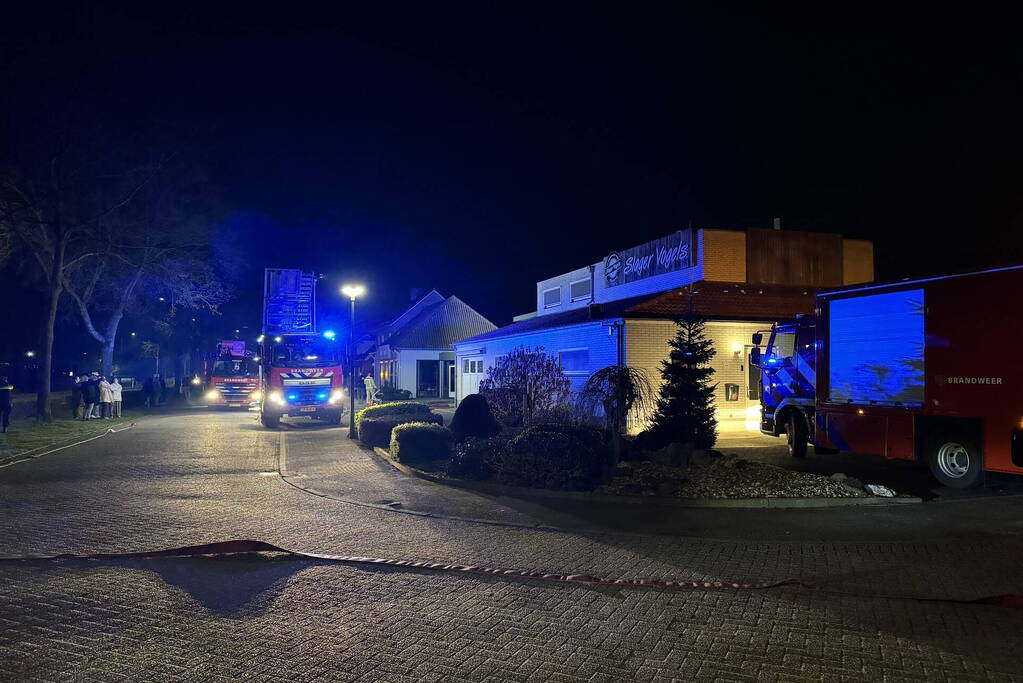 Uitslaande brand bij slagerij