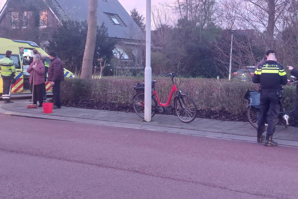 Fietser gewond bij aanrijding met auto