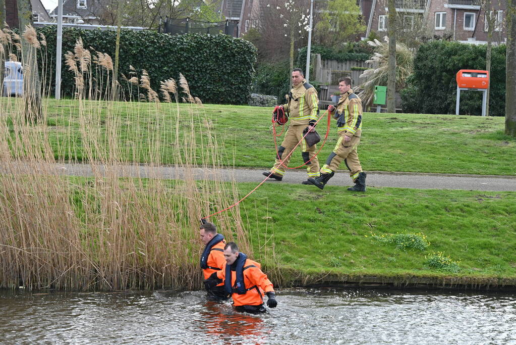 Fatbike leidt tot zoekactie in het water