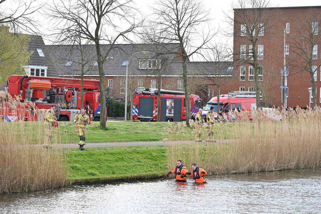 Fatbike leidt tot zoekactie in het water
