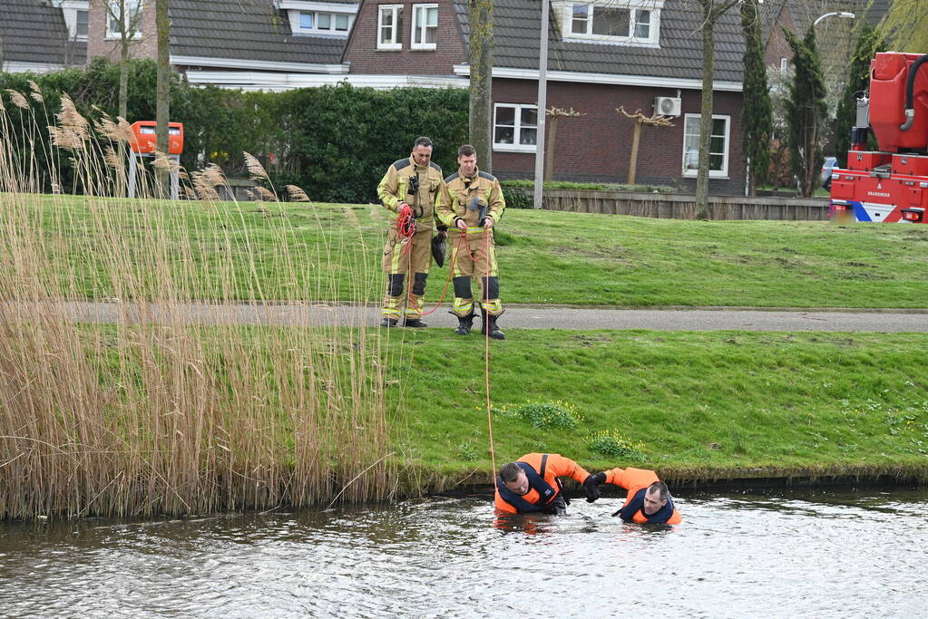 Fatbike leidt tot zoekactie in het water