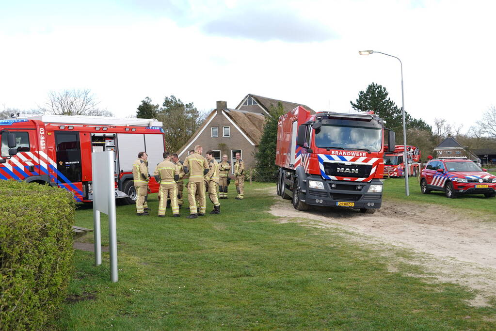 Brand in Monumentale Molen uit 1837 in Oudemolen