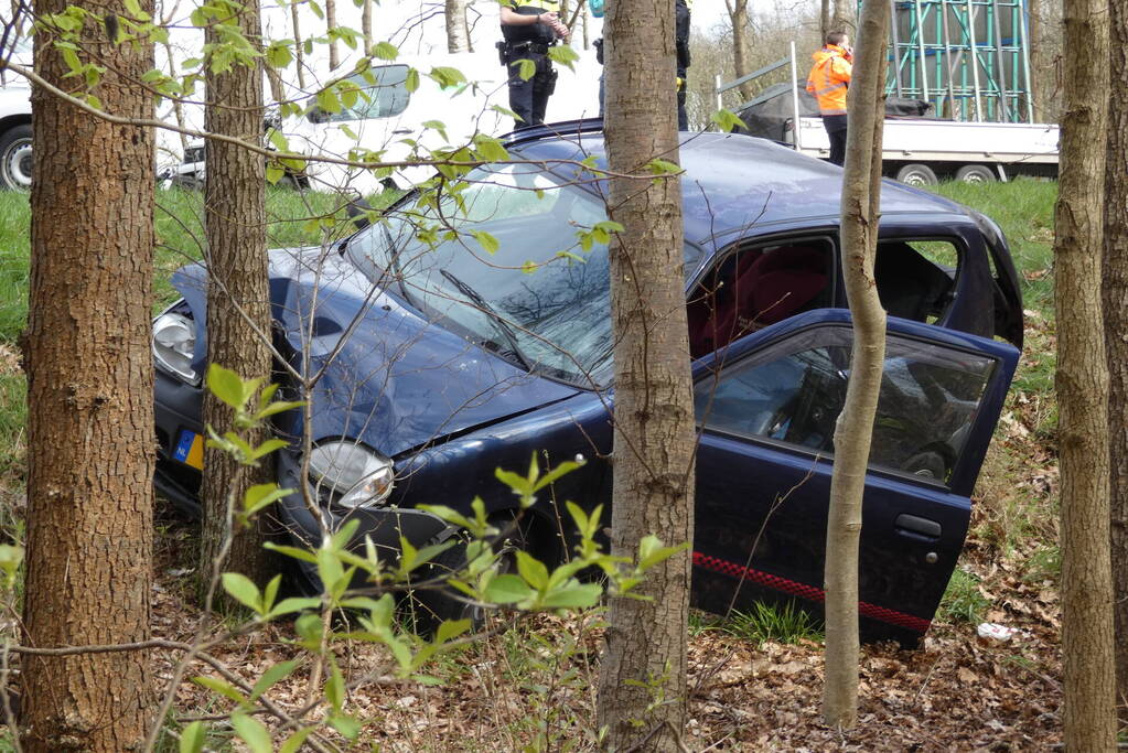 Ravage na ongeval tussen meerdere voertuigen