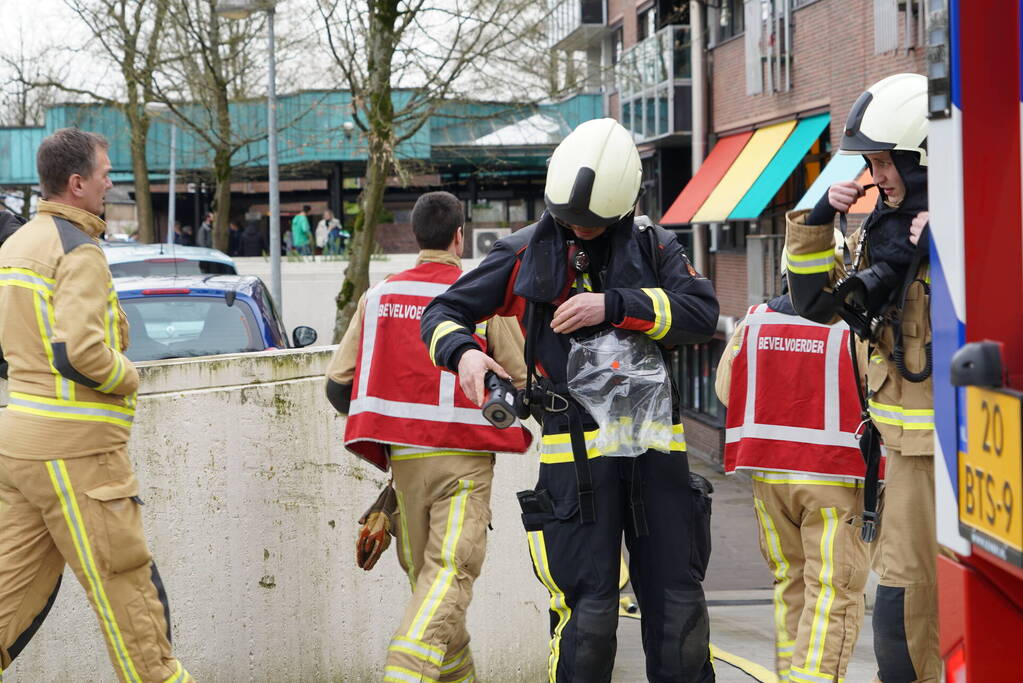 Zorginstelling deels ontruimd wegens brand