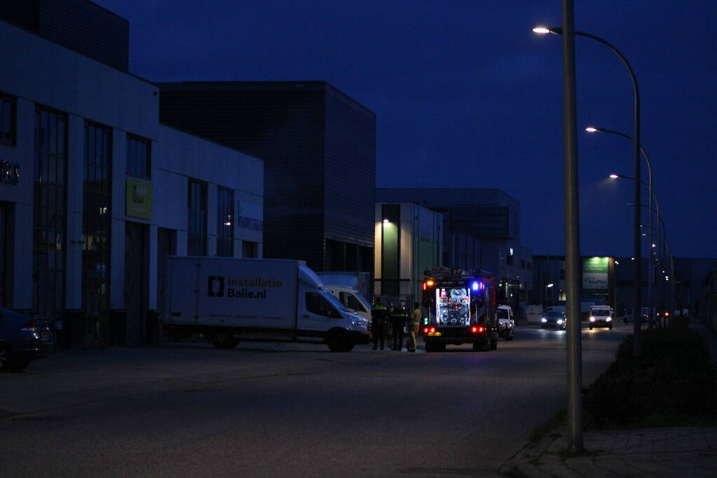 Hulpdiensten aanwezig vanwege mistgenerator