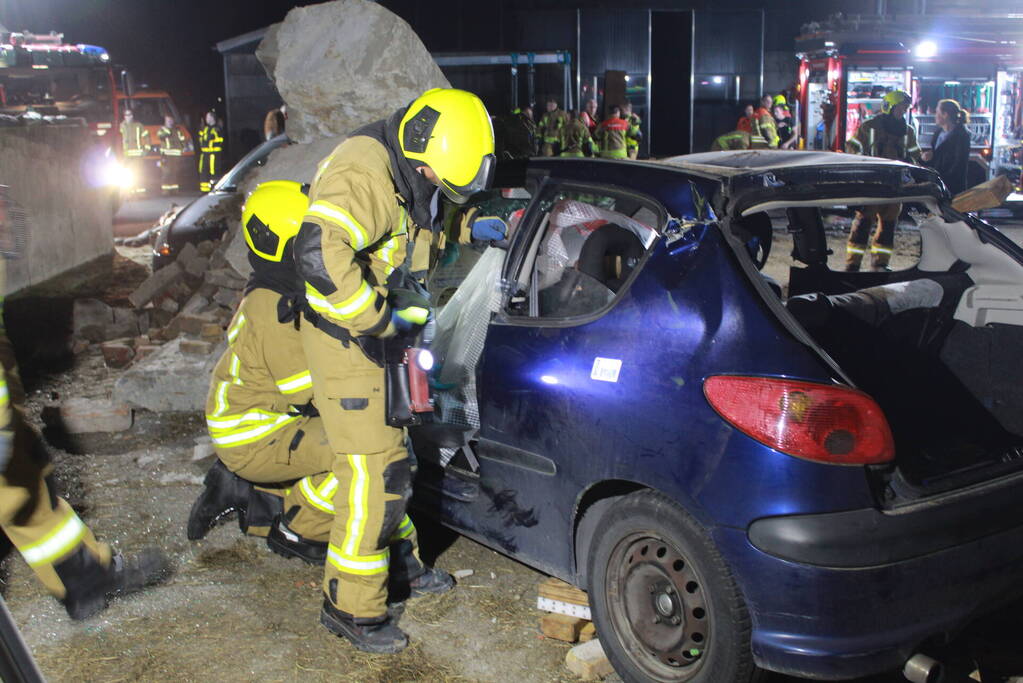 USAR aanwezig bij grote oefening met afscheid brandweerman