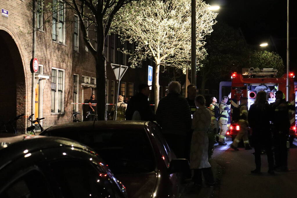 Katten gered bij brand in benedenwoning