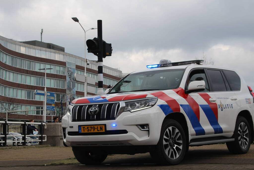 Politieagenten demonstreren tegen te hoge pensioenleeftijd