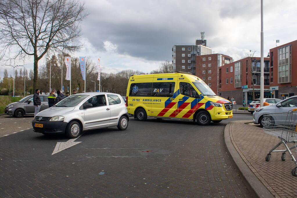 Voetganger aangereden door automobilist