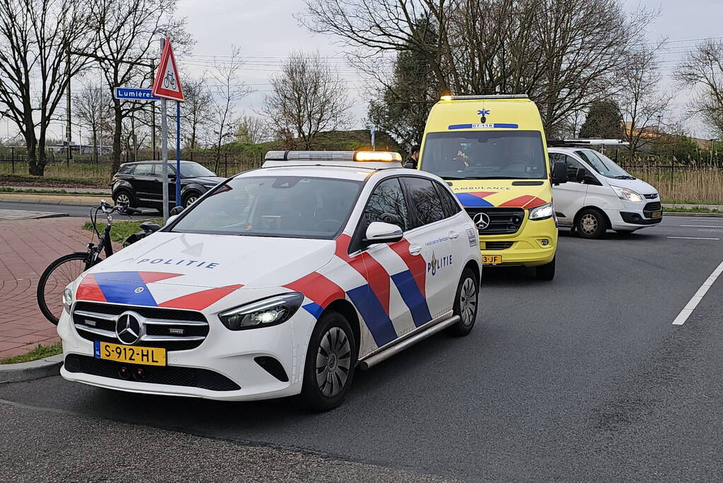 Vrouw gewond na val met ebike