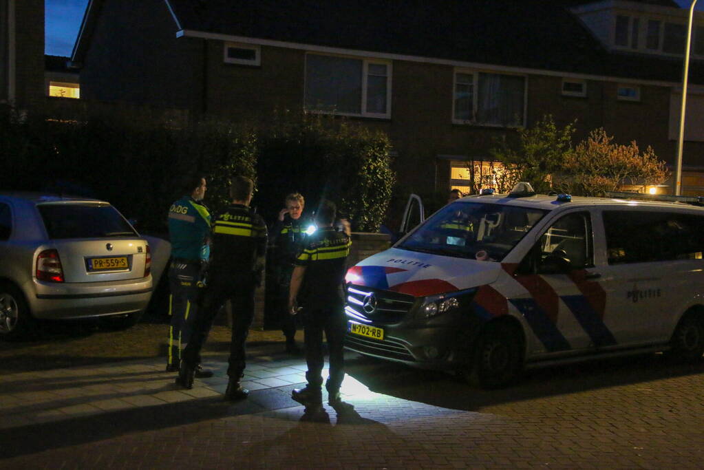 Hulpdiensten ingezet voor steekincident, verdachte aangehouden