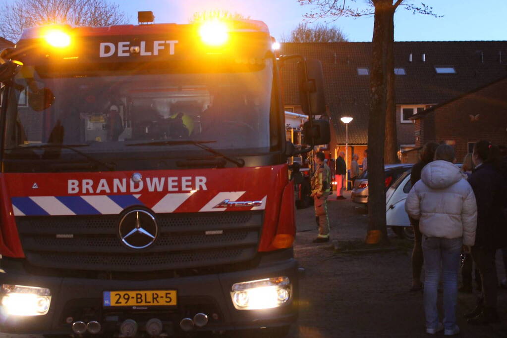 Brand in de meterkast snel onder controle