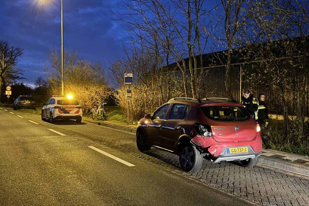 Gewonde en schade na botsing