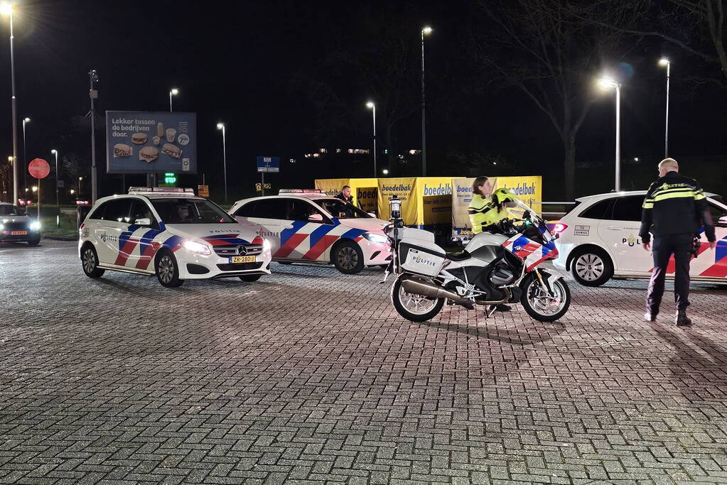 Persoon aangehouden na wilde achtervolging