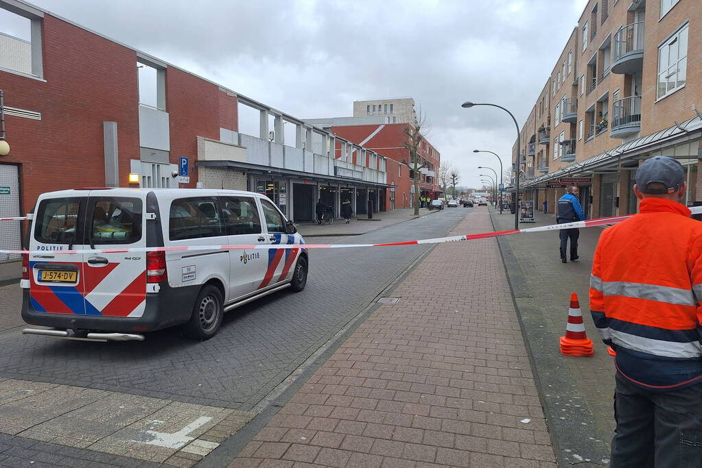 Omgeving afgezet na aantreffen verdacht pakket