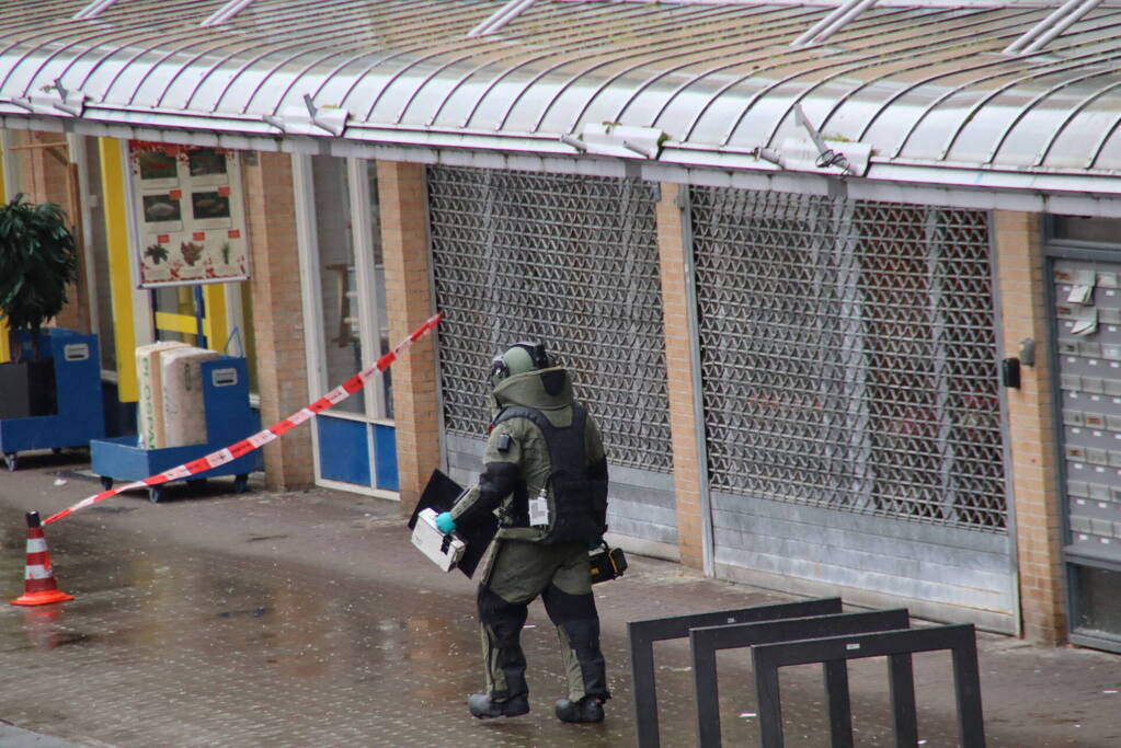 Omgeving afgezet na aantreffen verdacht pakket