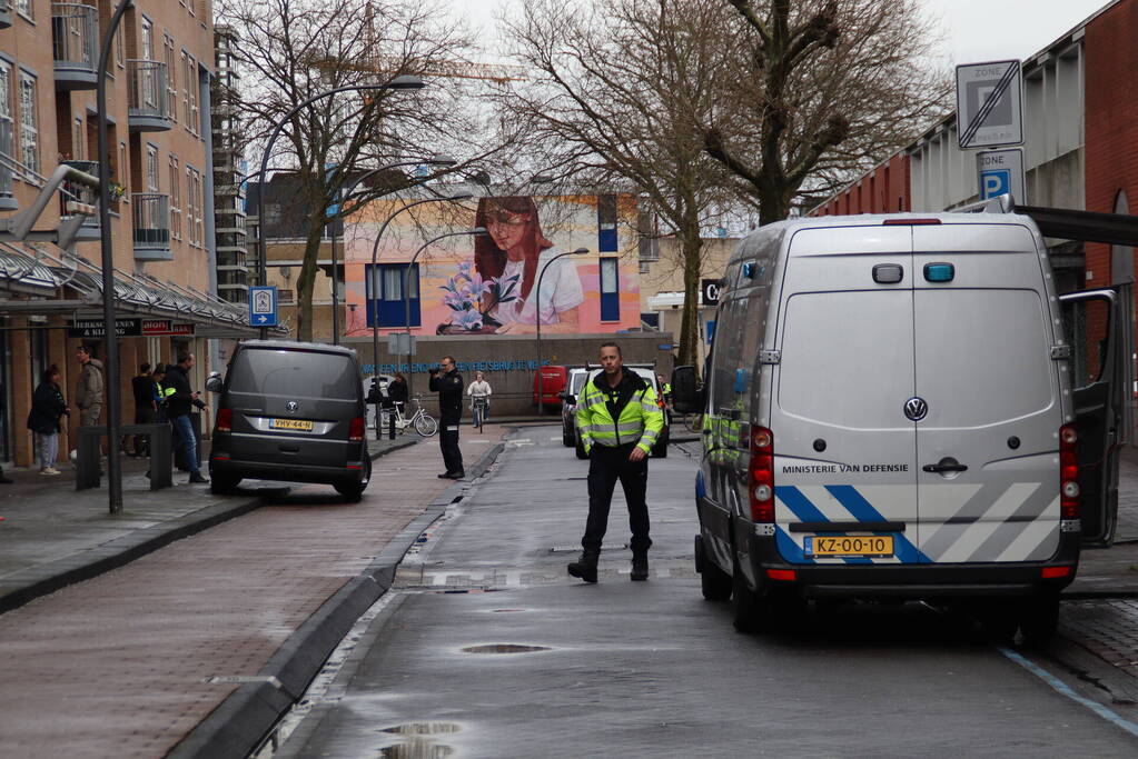 Omgeving afgezet na aantreffen verdacht pakket