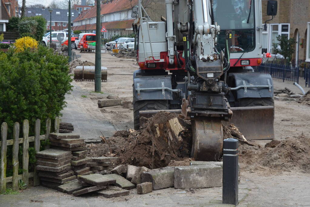 Gaslekkage ontstaan tijdens werkzaamheden