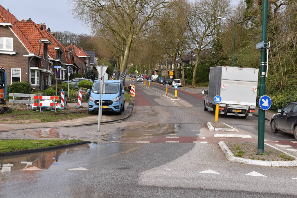 Wederom waterleidingbreuk, einde misère inzicht