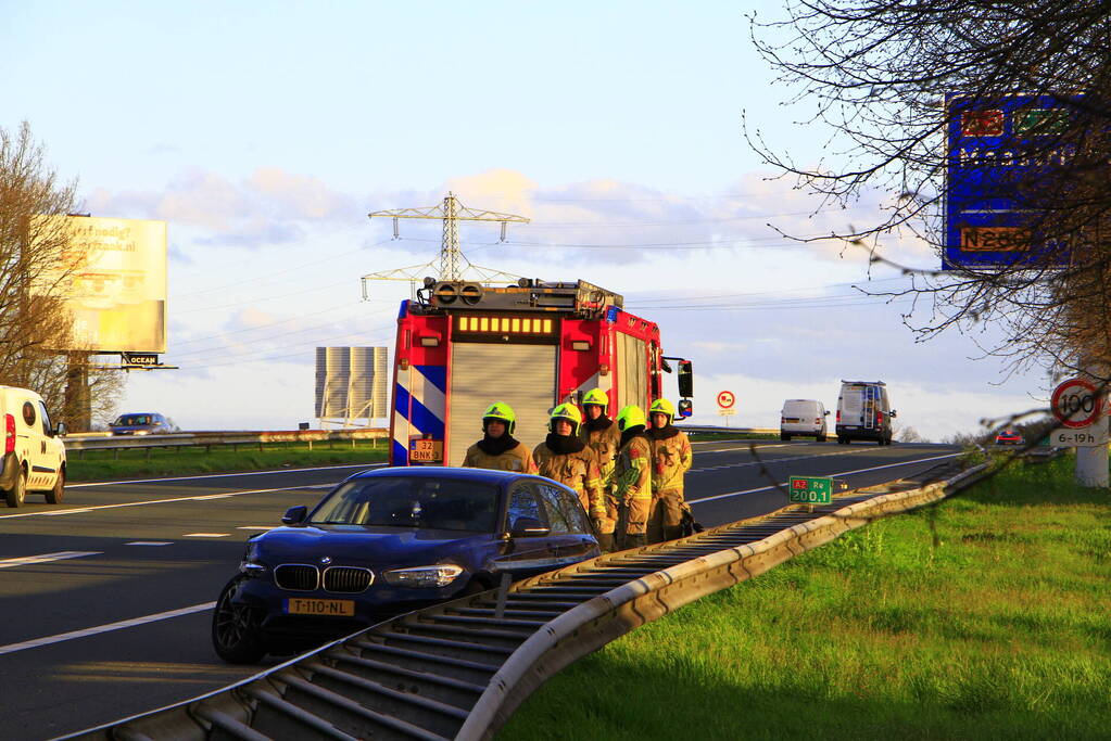 Flinke schade bij ongeval op snelweg