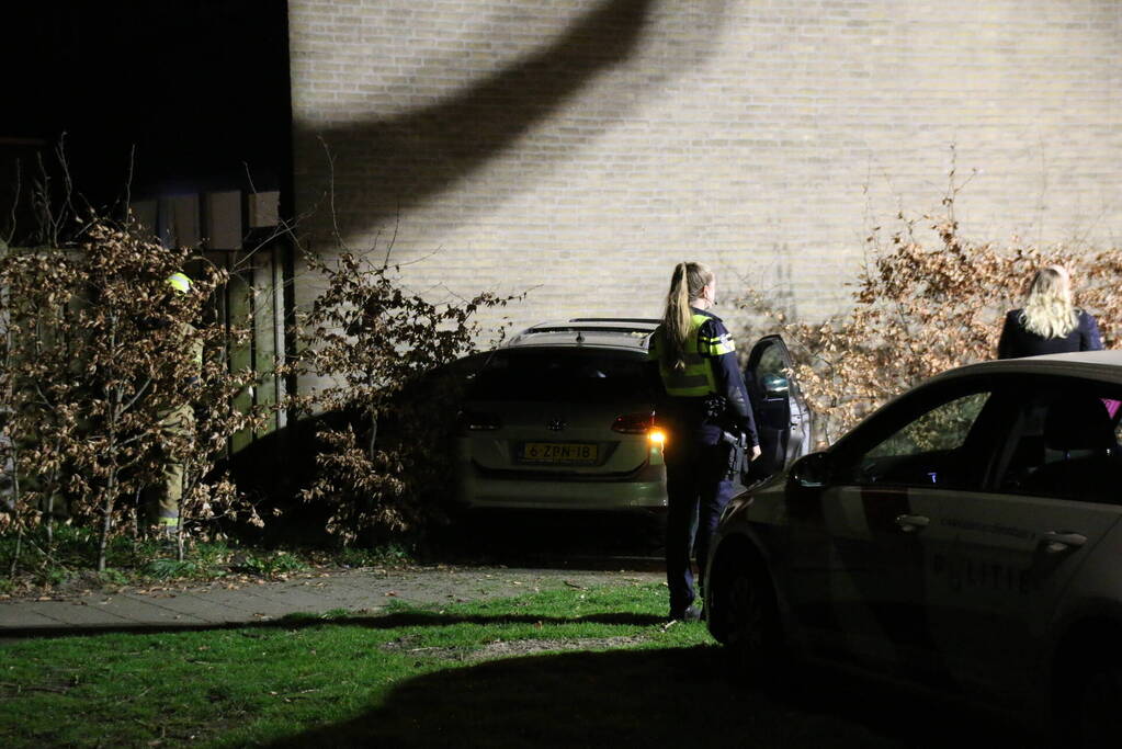 Woning onbewoonbaar na crash door dronken automobilist