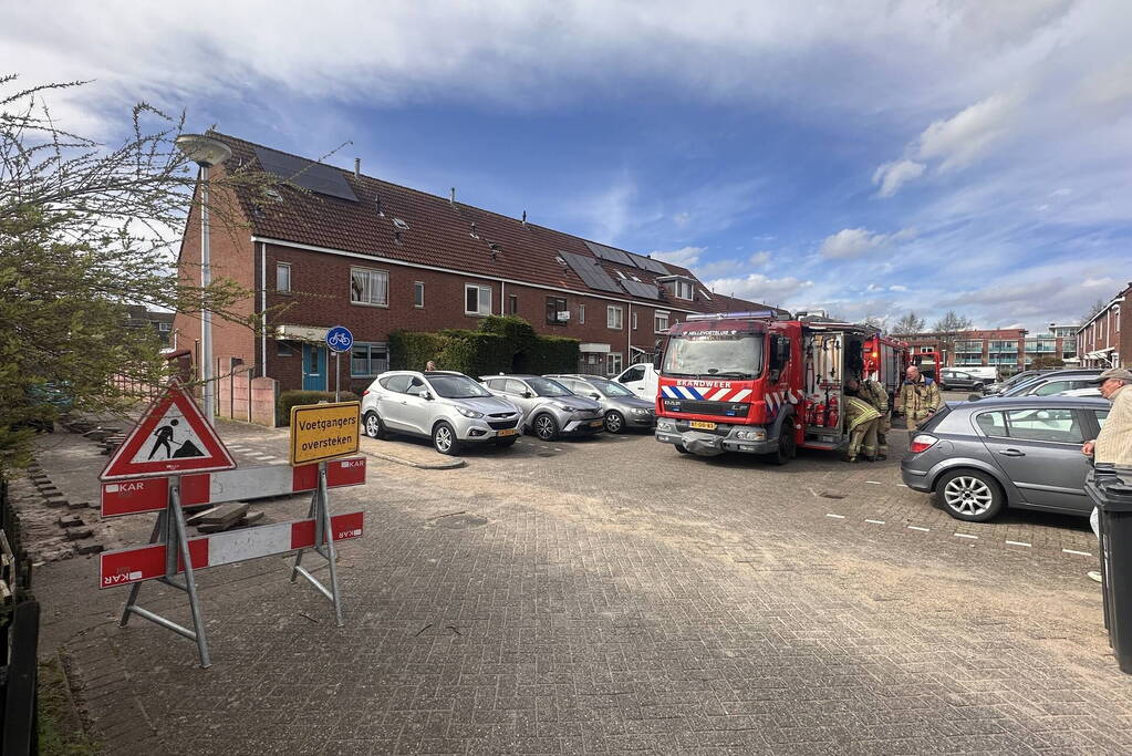 Gaslekkage door werkzaamheden voor woningen