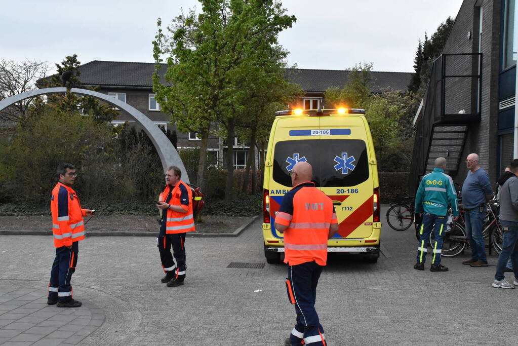 Traumateam ingezet voor medische noodsituatie