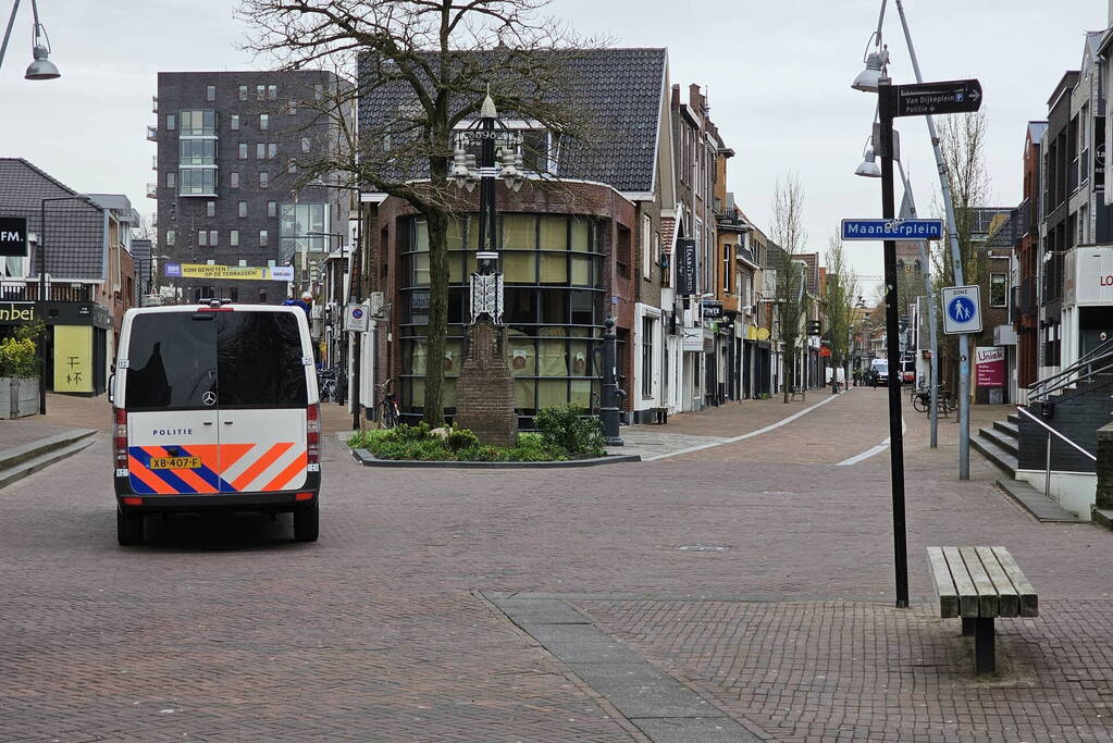 Arrestatieteam bij ernstig incident in centrum, ruim 150 woningen ontruimd