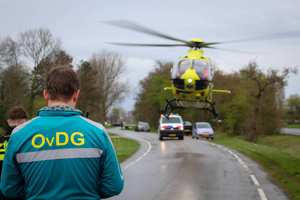 Veel hulpdiensten voor medische noodsituatie