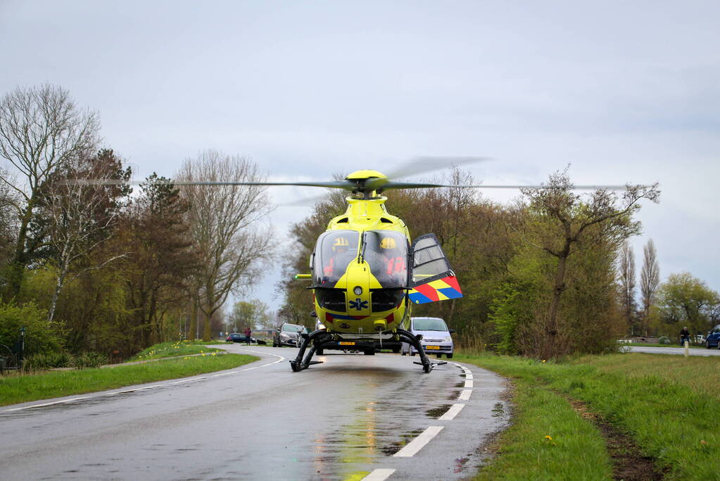Veel hulpdiensten voor medische noodsituatie
